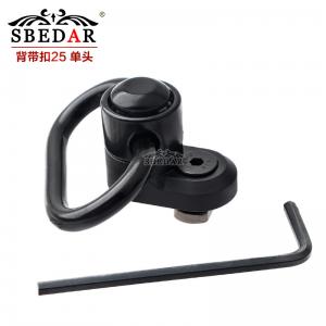 戰術金屬MLOK單頭背帶扣25